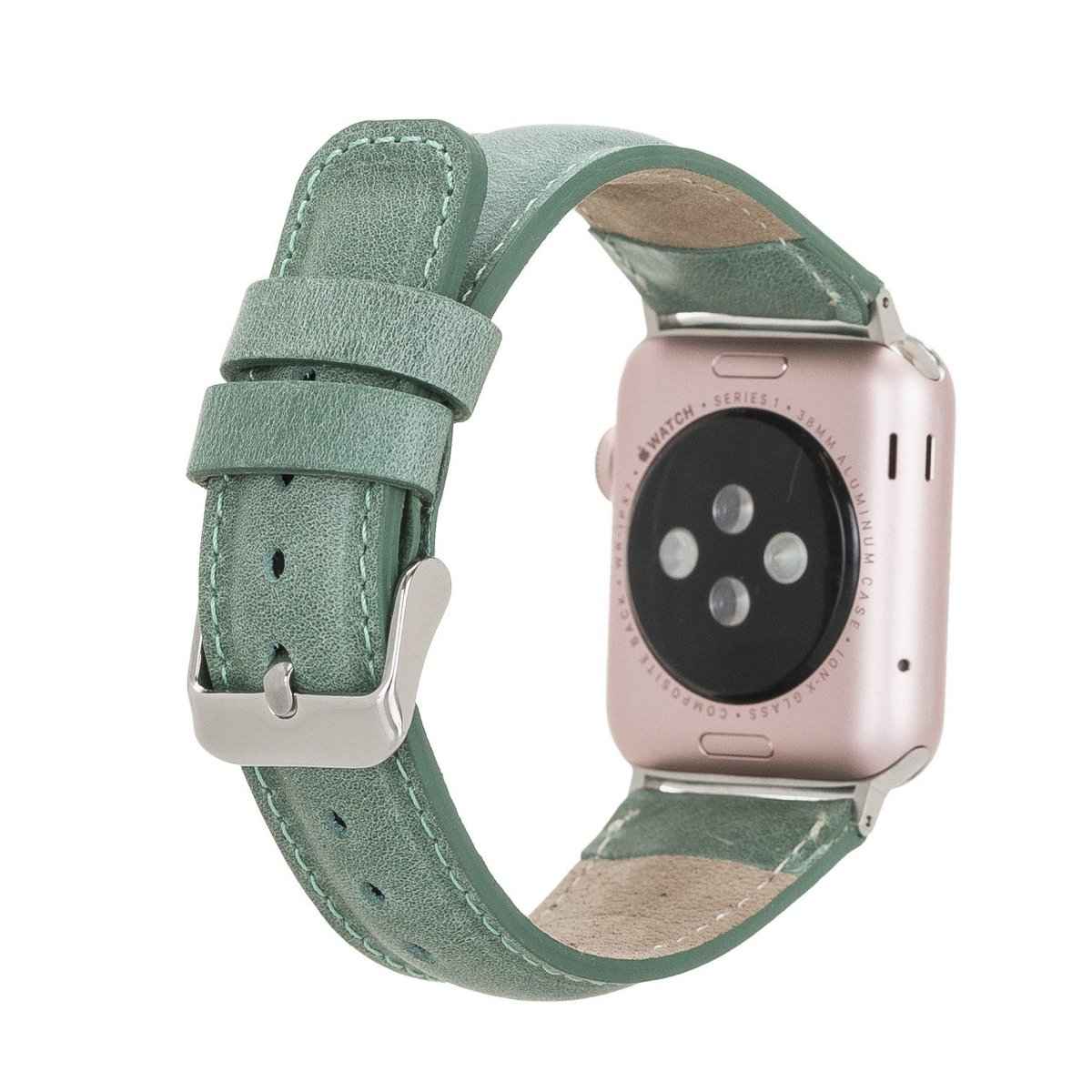Bayelon Leather Apple iWatch Padded Strap