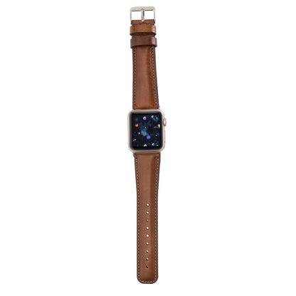 Bayelon Leather Apple iWatch Padded Strap #color_