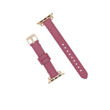 Bayelon Leather Apple Watch Band with a Rivet #color_