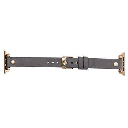 Bayelon Leather Apple Watch Band with a Rivet #color_