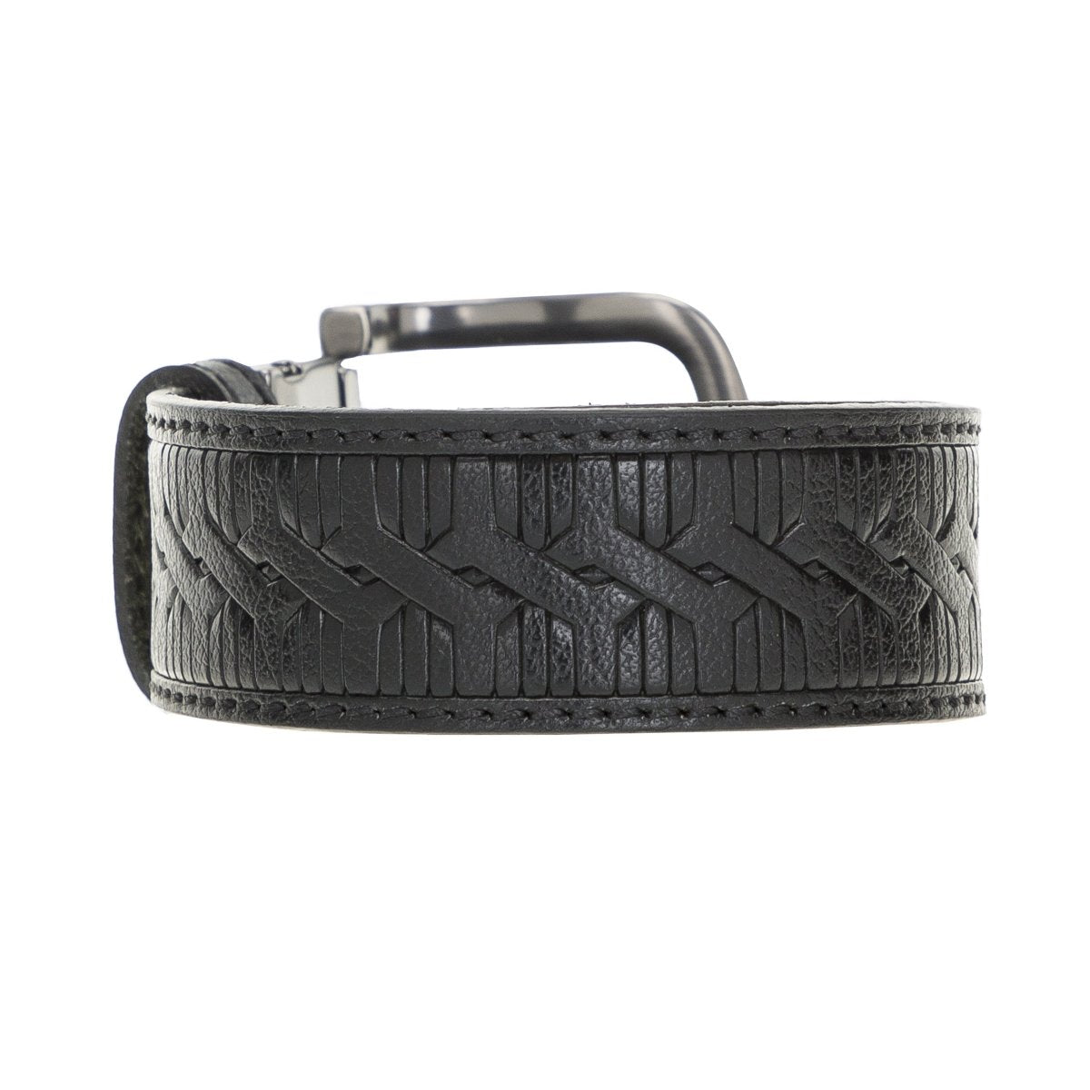 Bayelon Leather Black Belt for Men #color_