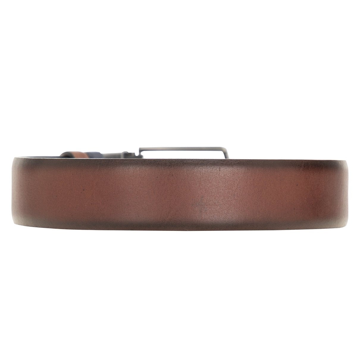 Bayelon Leather Black-Brown Men's Belt #color_