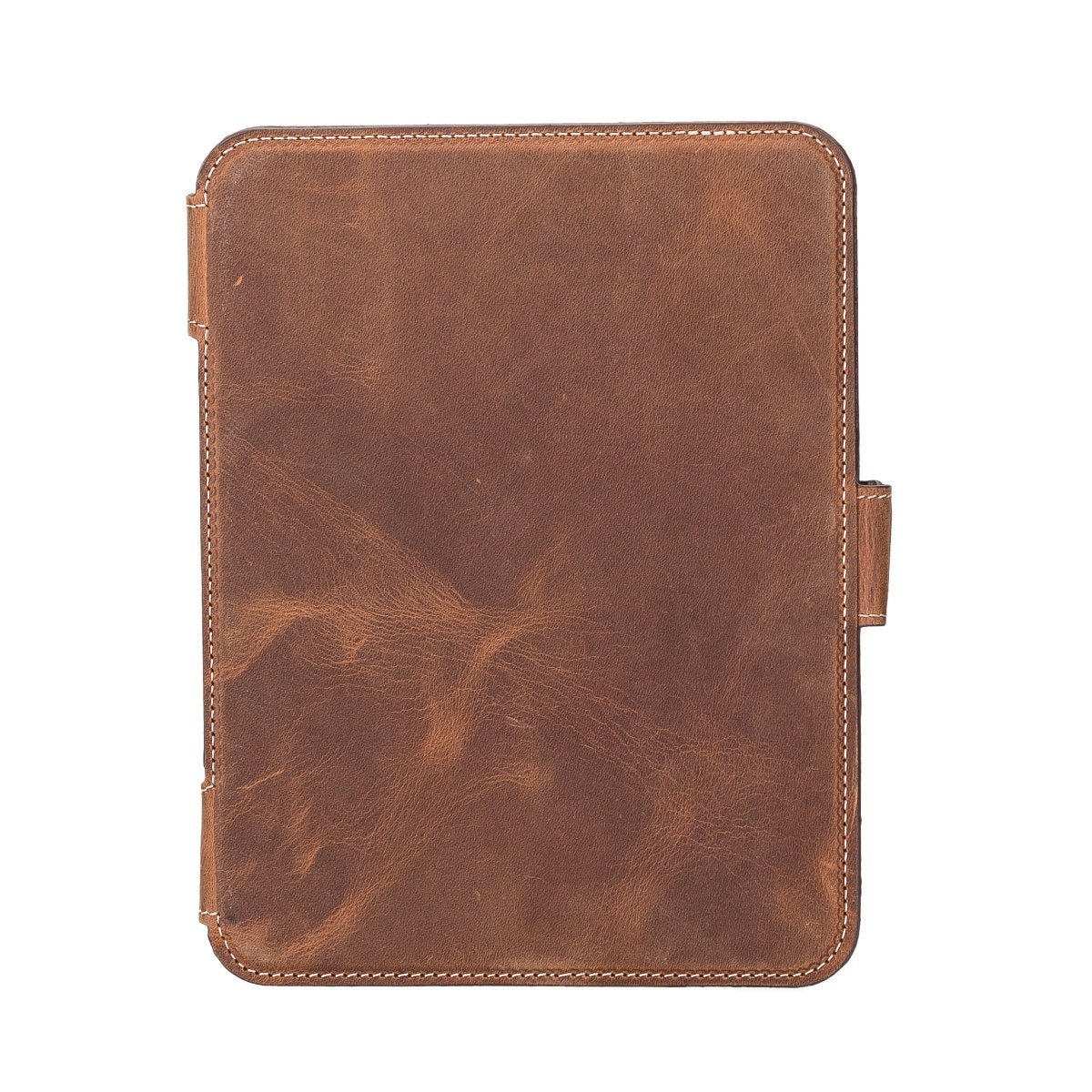 Bayelon Leather Case for iPad Mini 6th Gen #color_ Antique Brown