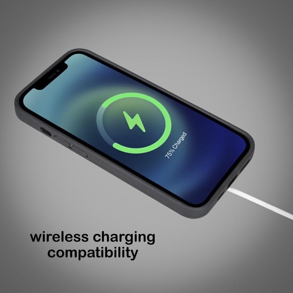 Bayelon Bayelon Flex Cover Leather iPhone 15 Case with Card Holder