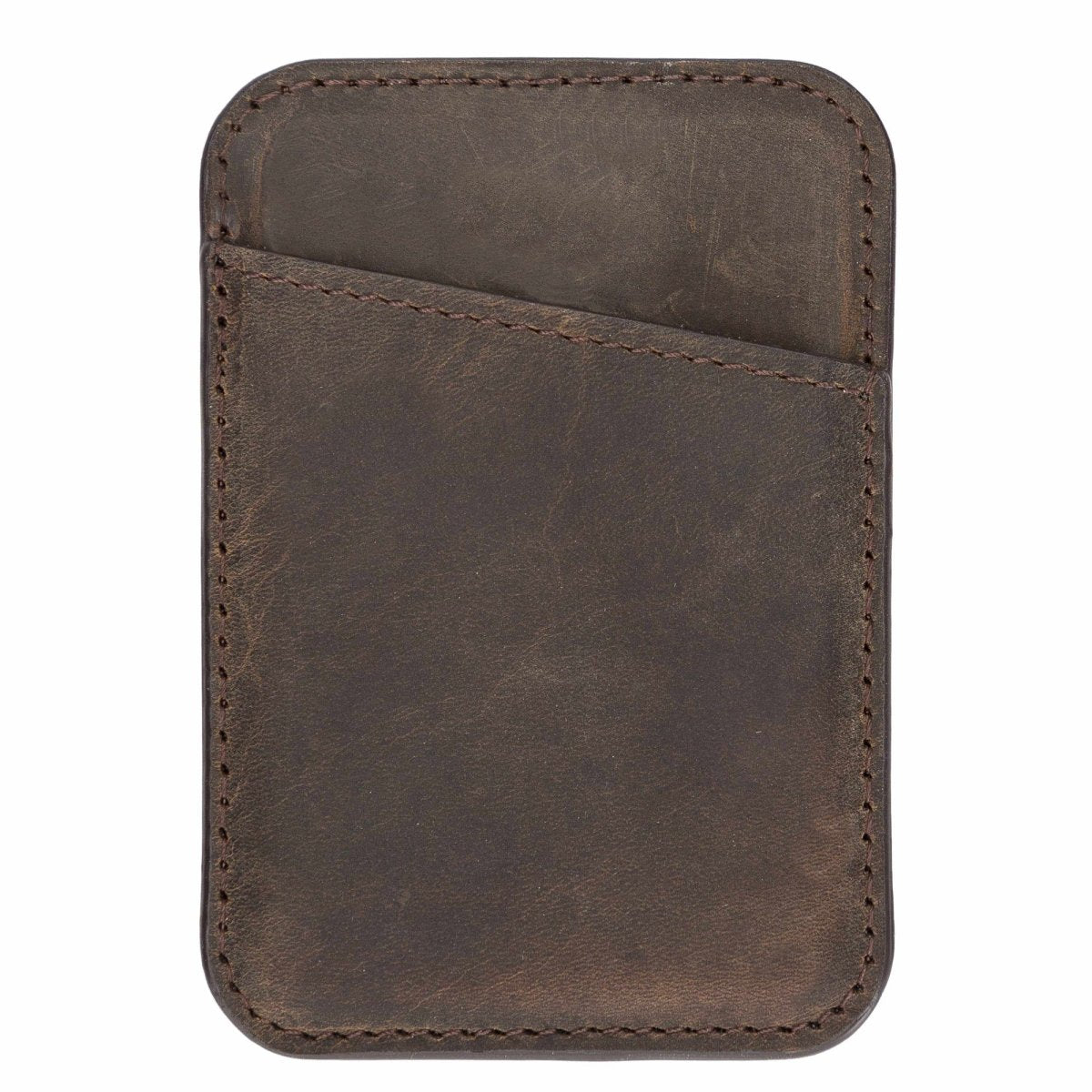 Bayelon Leather Magnetic Card Holder Compatible with iPhone 14, 13 and 12 Models #color_