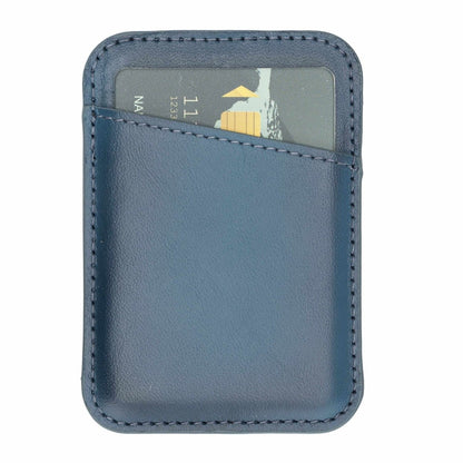 Bayelon Leather Magnetic Card Holder Compatible with iPhone 14, 13 and 12 Models #color_