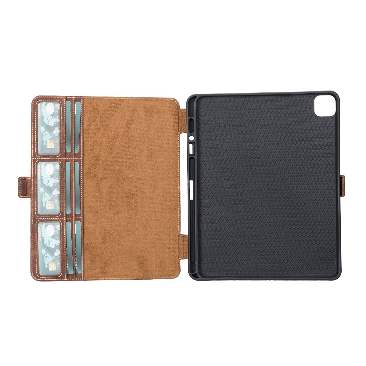 Bayelon Leather Wallet Case for iPad Pro 11 2021 #color_