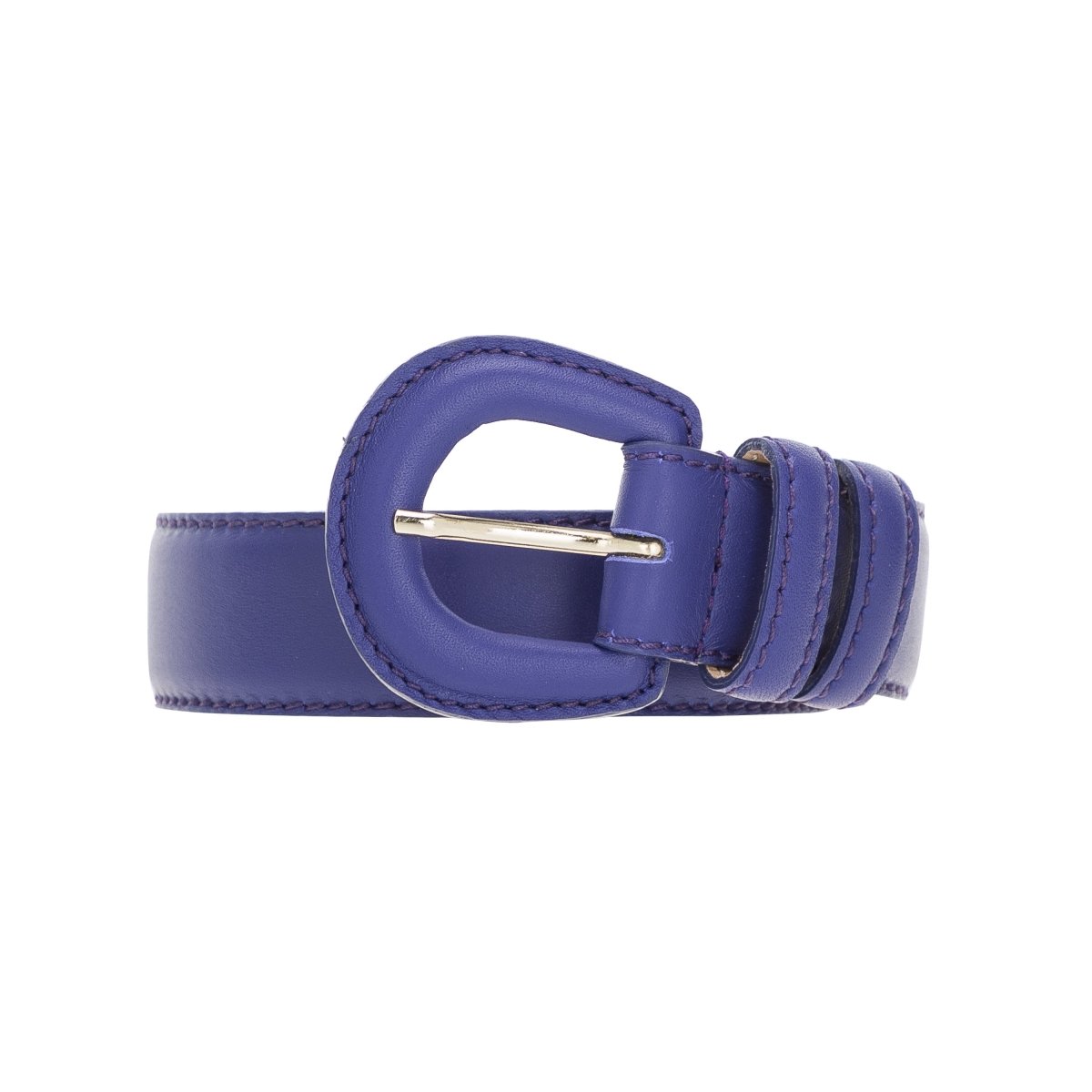 Bayelon Leather Women's Belt #color_ Purple