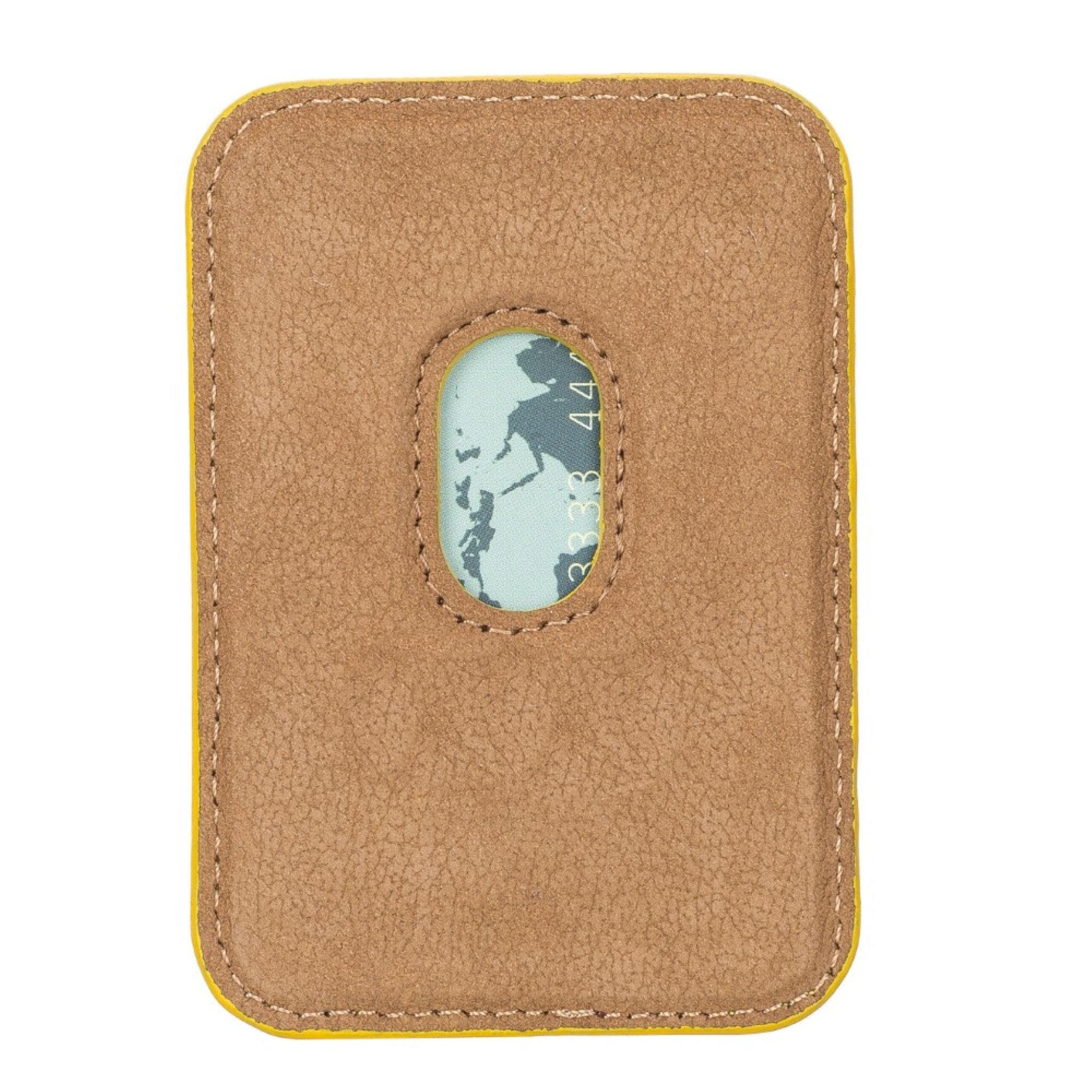 Bayelon Maggy Leather Magnetic Card Holder - Minimalist Design