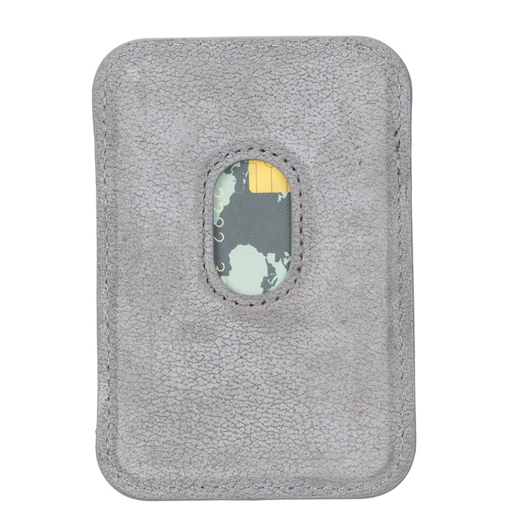 Bayelon Maggy Leather Magnetic Card Holder - Minimalist Design