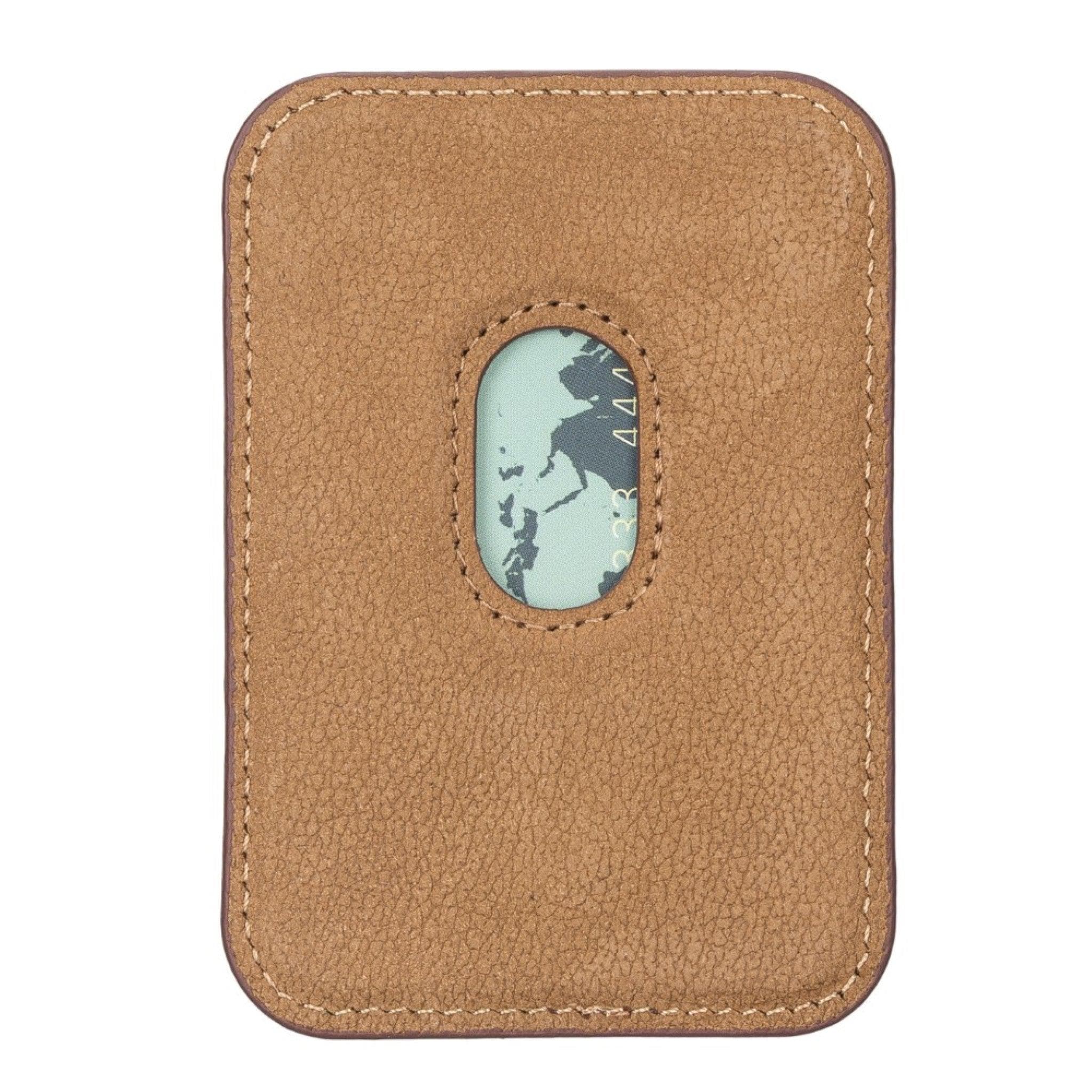 Bayelon Maggy Leather Magnetic Card Holder - Minimalist Design