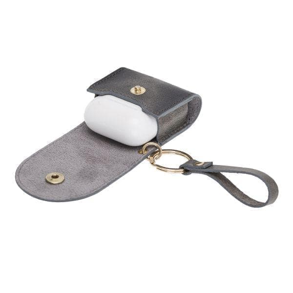 Bouletta Mai Snap AirPods 1st and 2rd Generation Leather Case with Hook