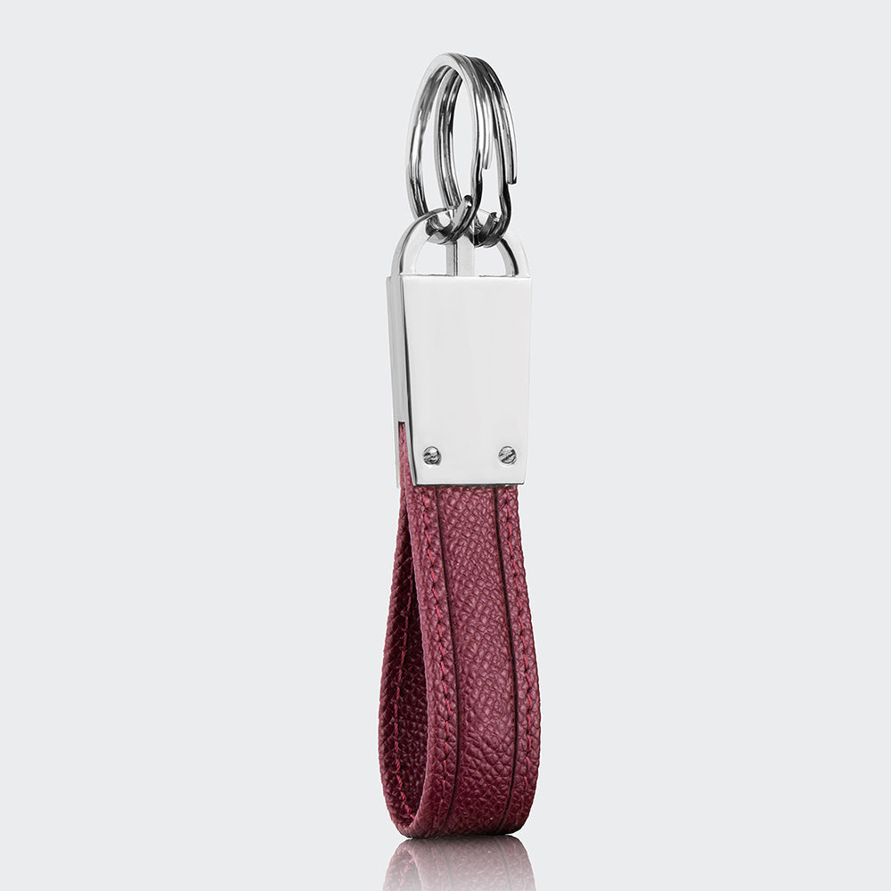 Mapi 2101 Unisex Leather Functional Key Holder Burgundy