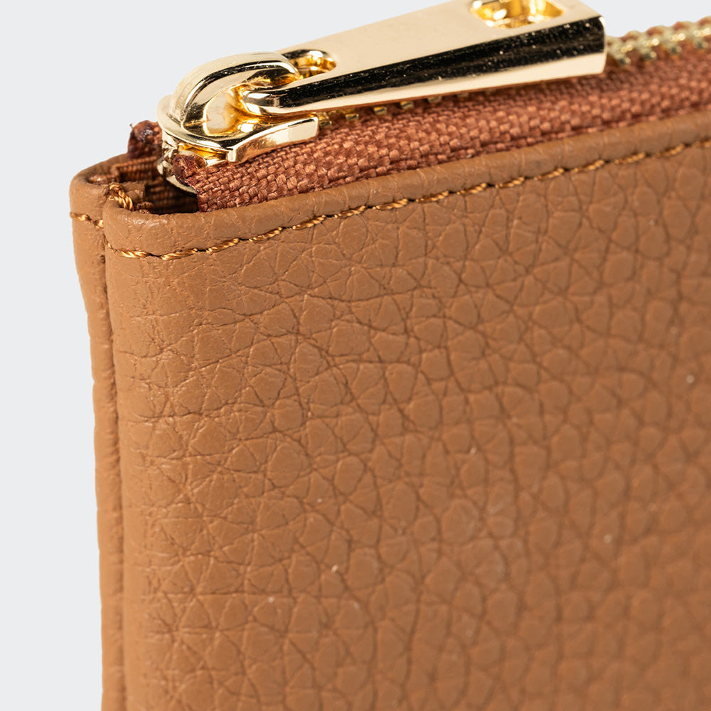 Mapi 3002 Unisex Leather Coin Purse With Zipper