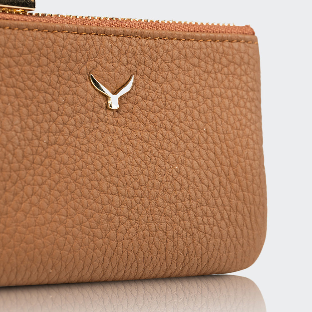 Mapi 3002 Unisex Leather Coin Purse With Zipper
