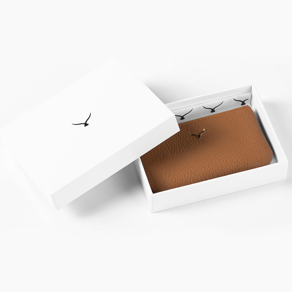 Mapi 3002 Unisex Leather Coin Purse With Zipper