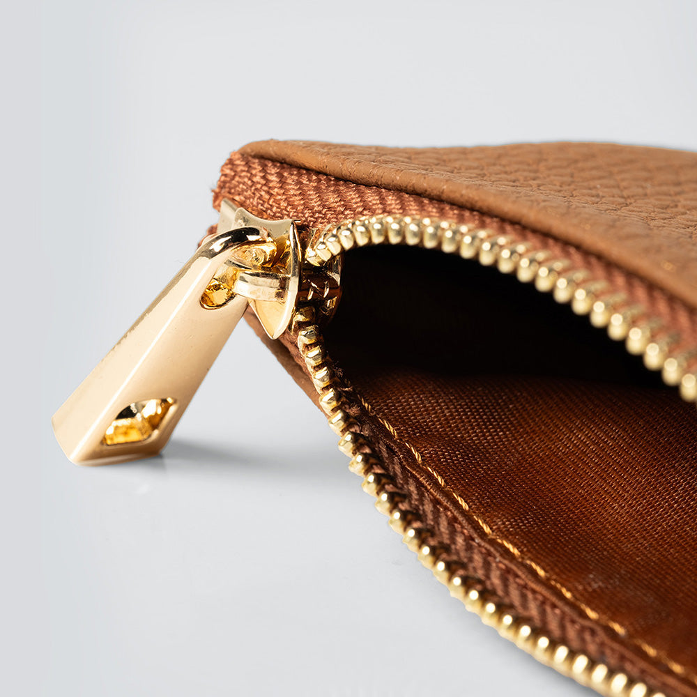 Mapi 3002 Unisex Leather Coin Purse With Zipper