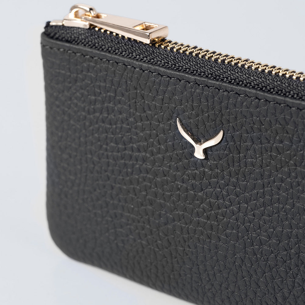 Mapi 3002 Unisex Leather Coin Purse With Zipper