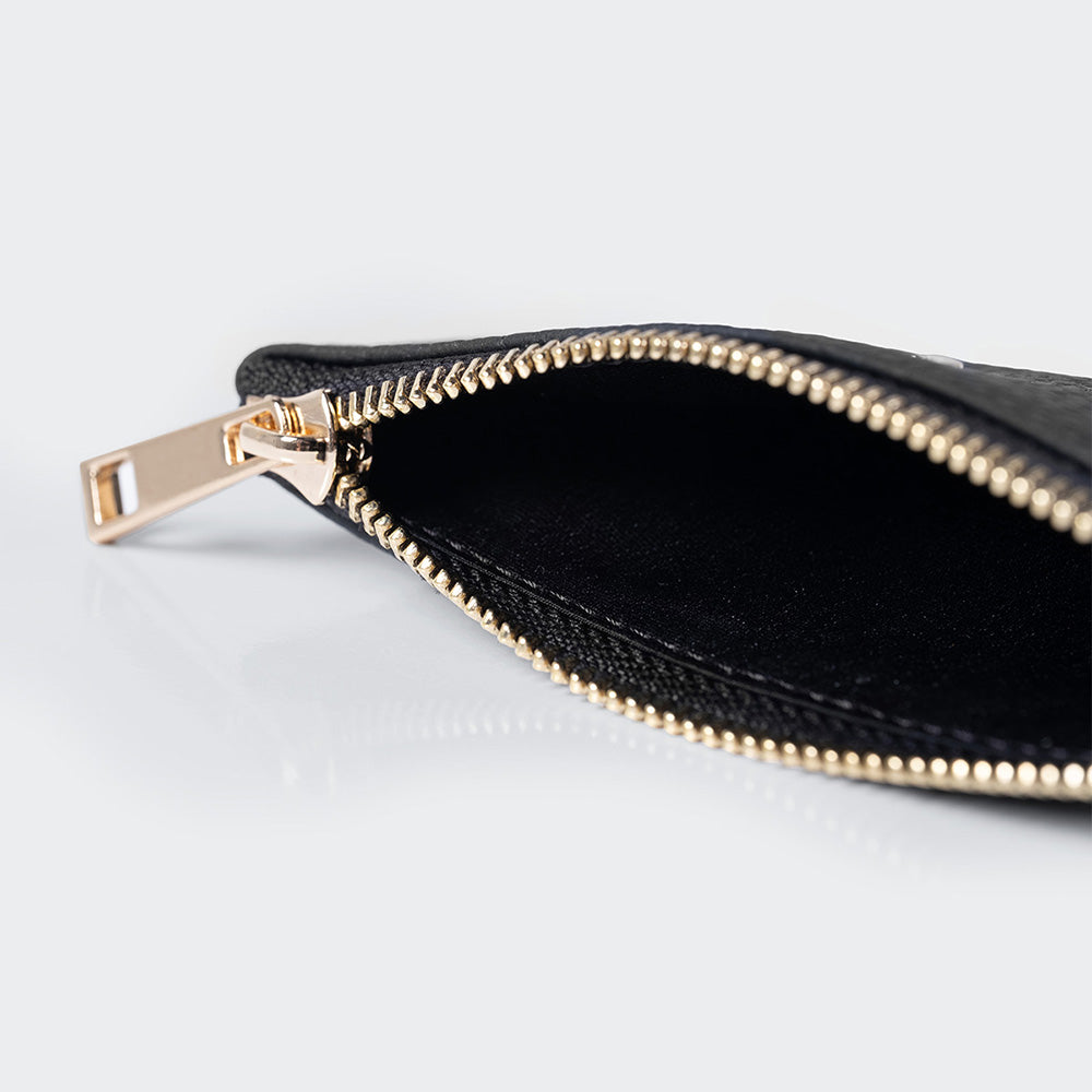Mapi 3002 Unisex Leather Coin Purse With Zipper