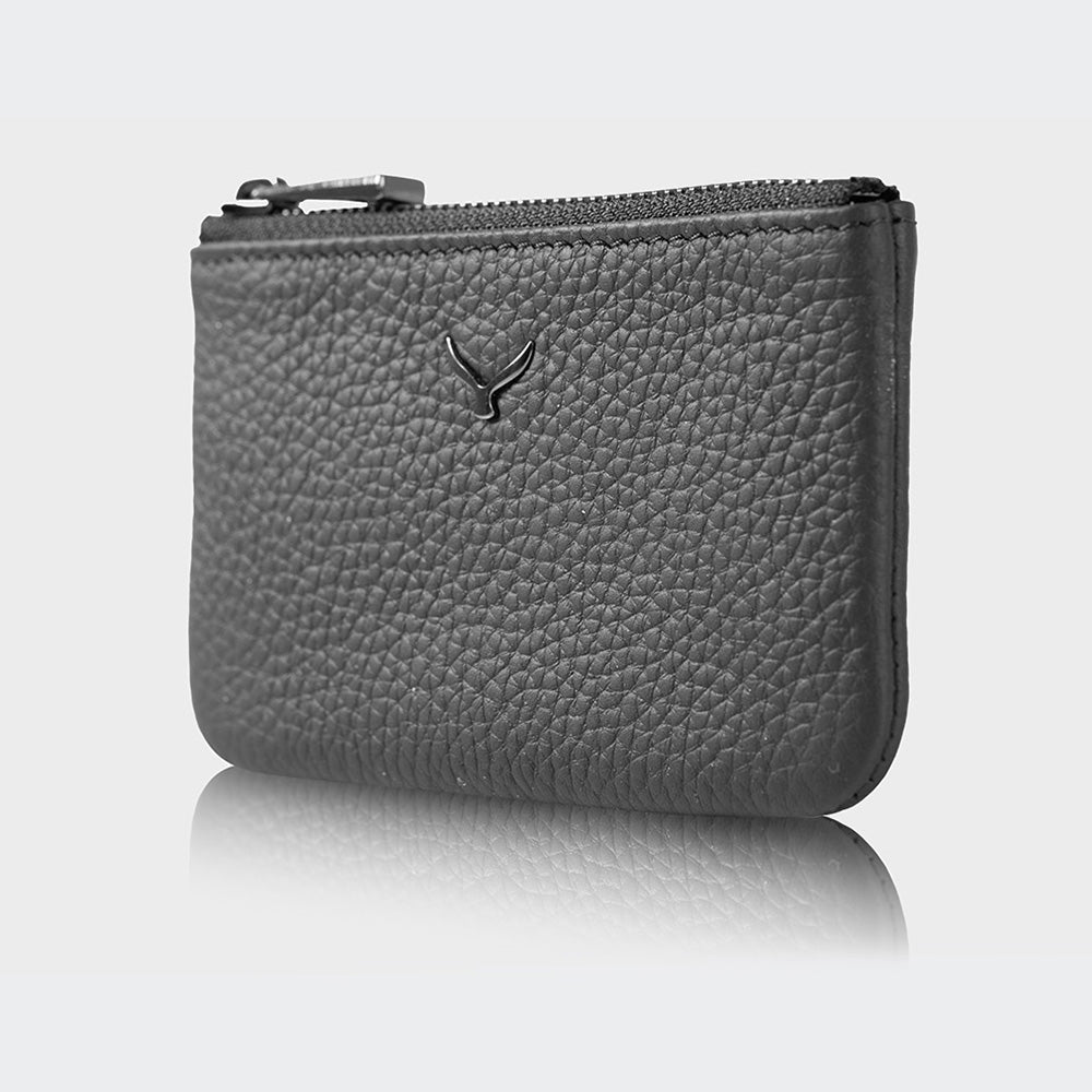 Mapi 3002 Unisex Leather Coin Purse With Zipper