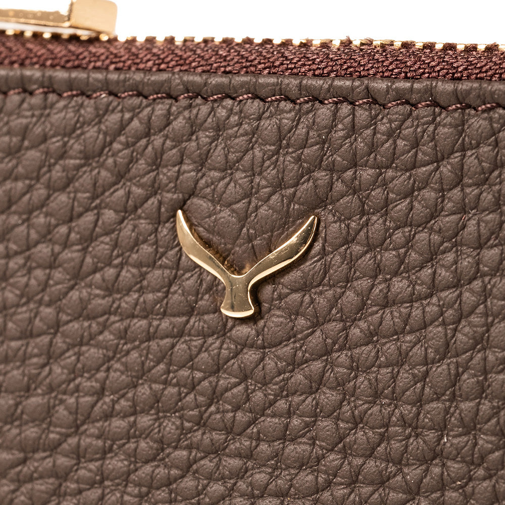Mapi 3002 Unisex Leather Coin Purse With Zipper