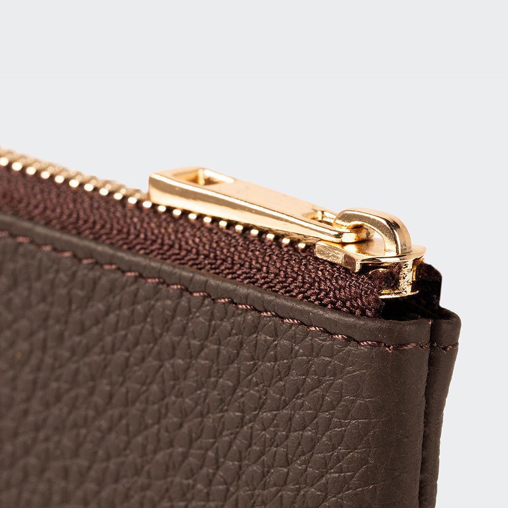 Mapi 3002 Unisex Leather Coin Purse With Zipper