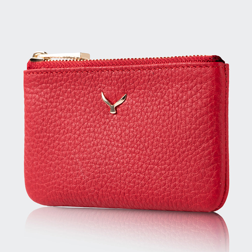 Mapi 3002 Unisex Leather Coin Purse With Zipper