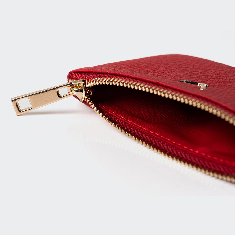 Mapi 3002 Unisex Leather Coin Purse With Zipper