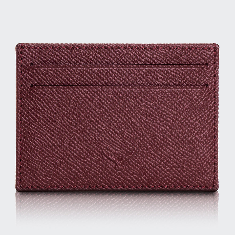 Mapi 3101 Men Leather Card Holder Burgundy
