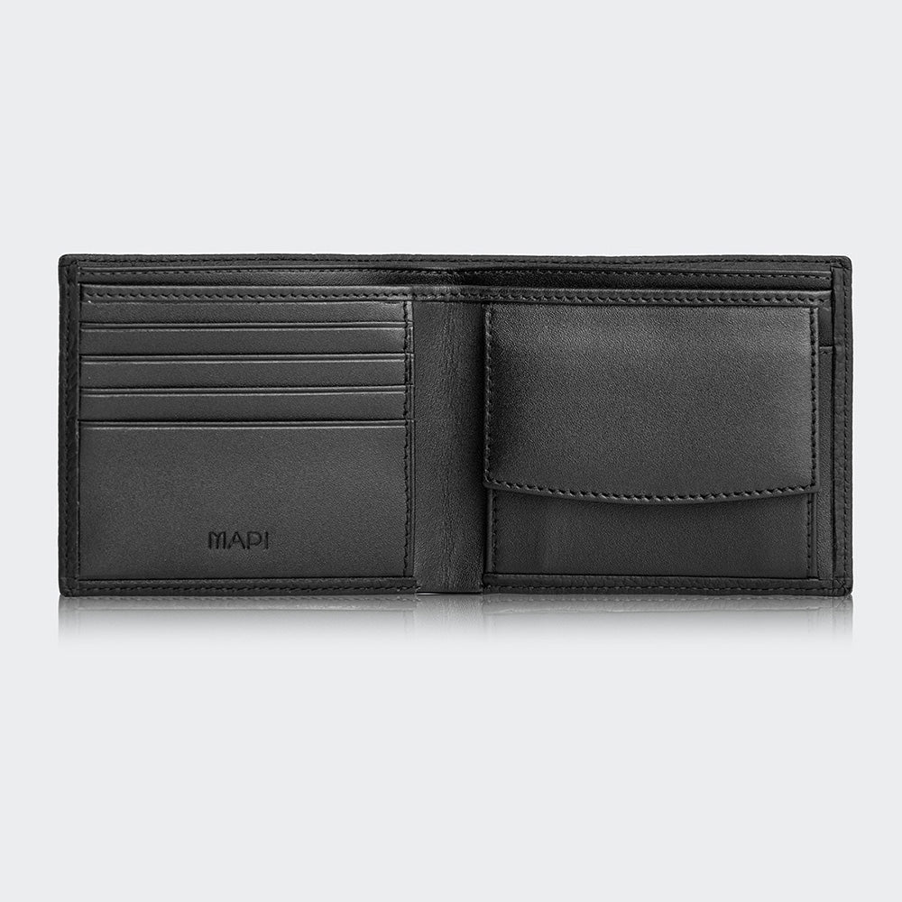 Mapi 4001 Men Leather Wallet With Two Compartments