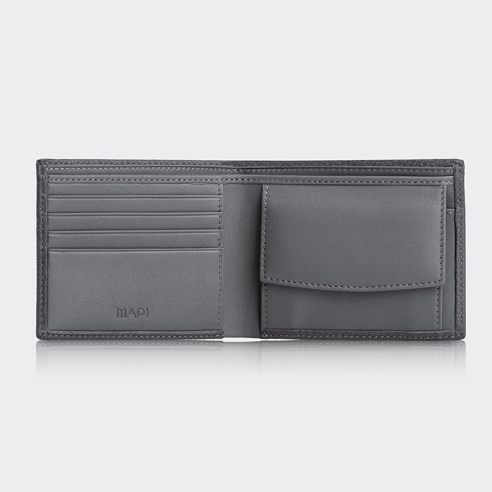 Mapi 4001 Men Leather Wallet With Two Compartments