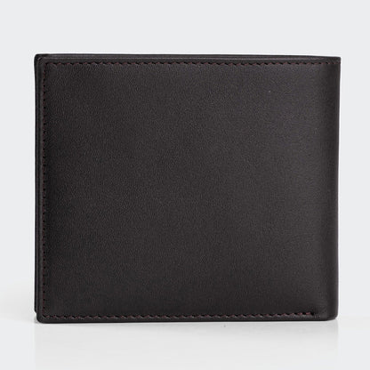 Mapi 4003 Men Leather Wallet With Two Compartments And Coin Packets Brown Taba Nikel