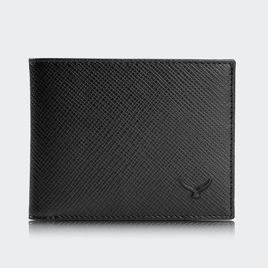 Mapi 4101 Men Leather Wallet With Two Compartments Black