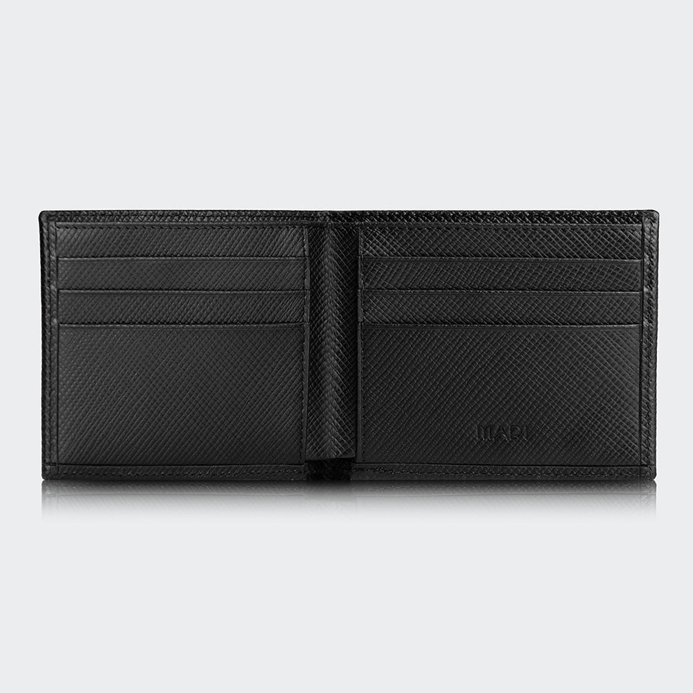 Mapi 4101 Men Leather Wallet With Two Compartments