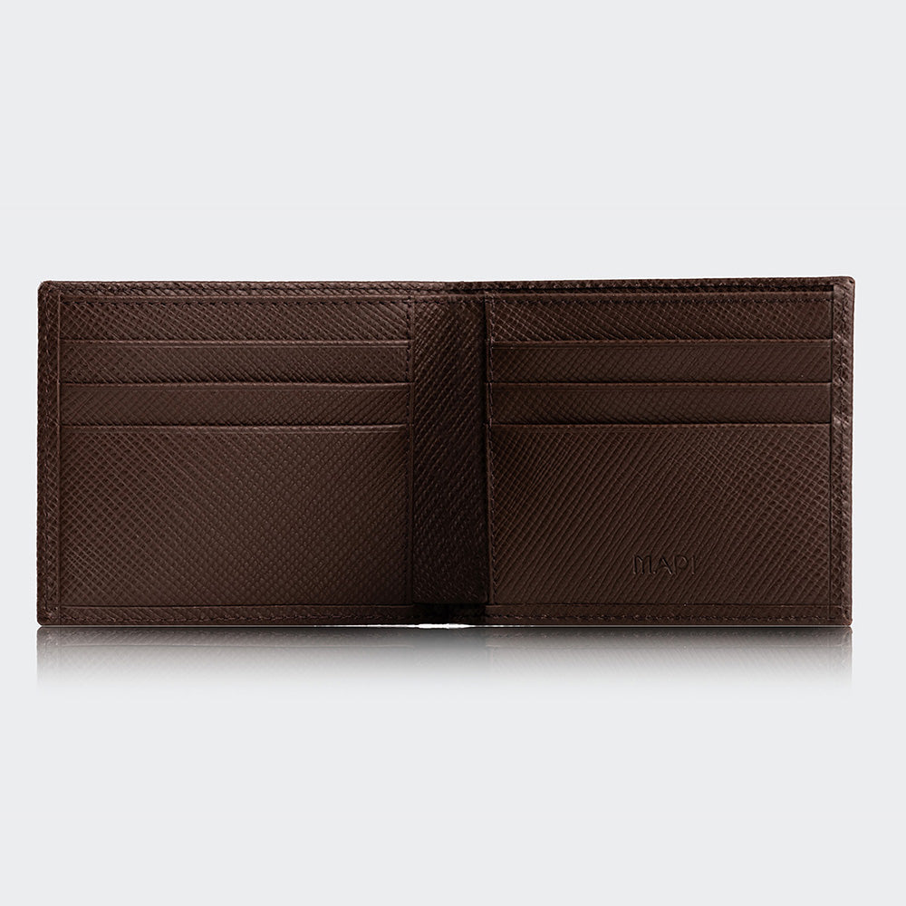 Mapi 4101 Men Leather Wallet With Two Compartments