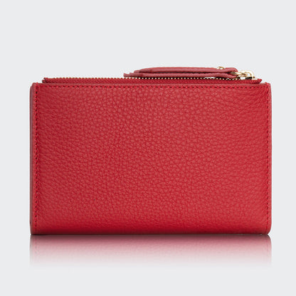 Mapi 5107 Women Two Pocket Leather Wallet With Magnetic Closure