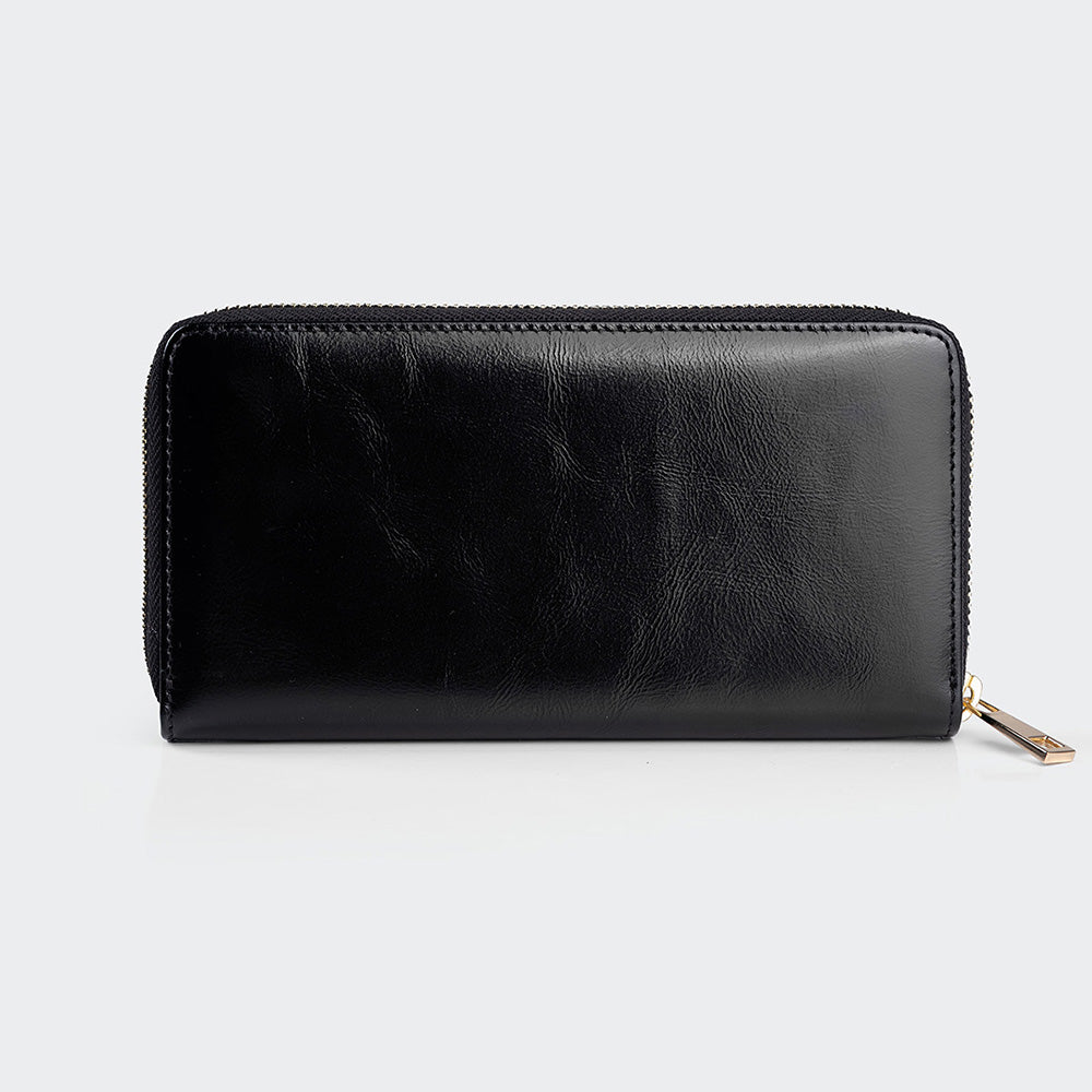 Mapi 5111 Women Large Leather Wallet With Dual Compartments