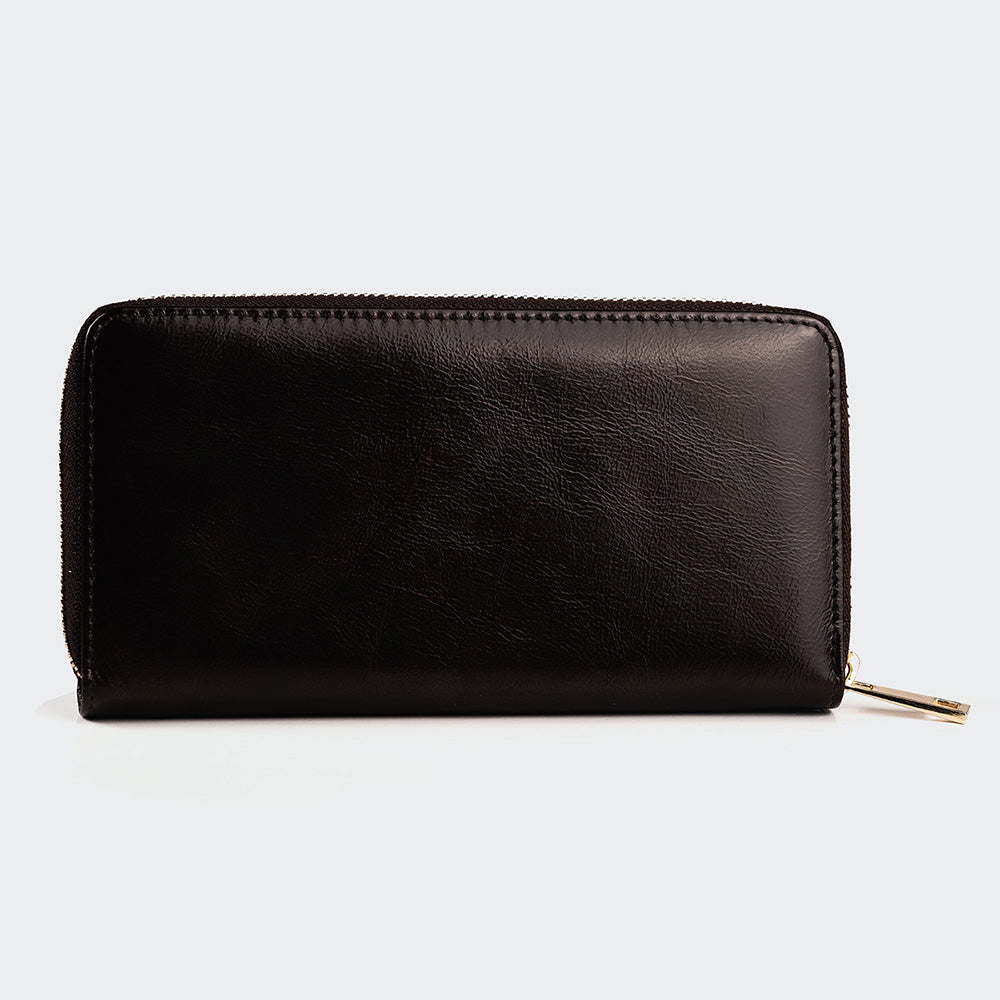 Mapi 5111 Women Large Leather Wallet With Dual Compartments