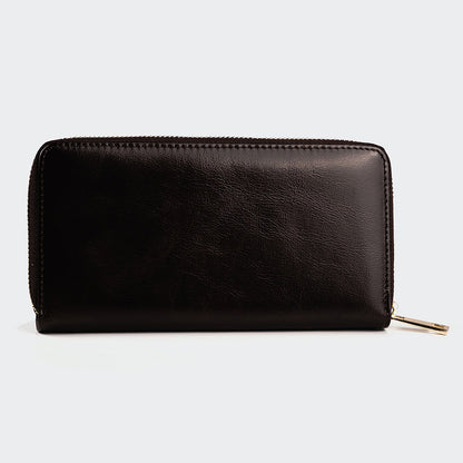 Mapi 5111 Women Large Leather Wallet With Dual Compartments
