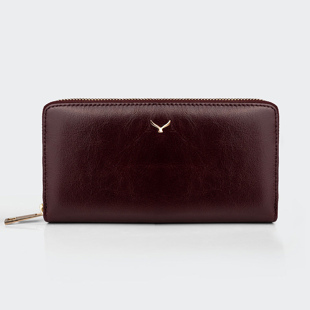 Mapi 5111 Women Large Leather Wallet With Dual Compartments