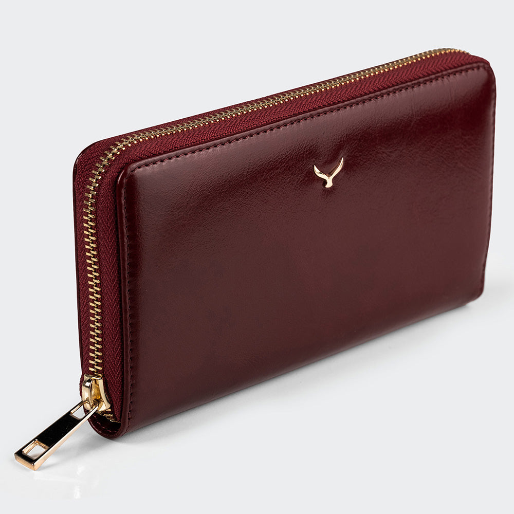Mapi 5111 Women Large Leather Wallet With Dual Compartments