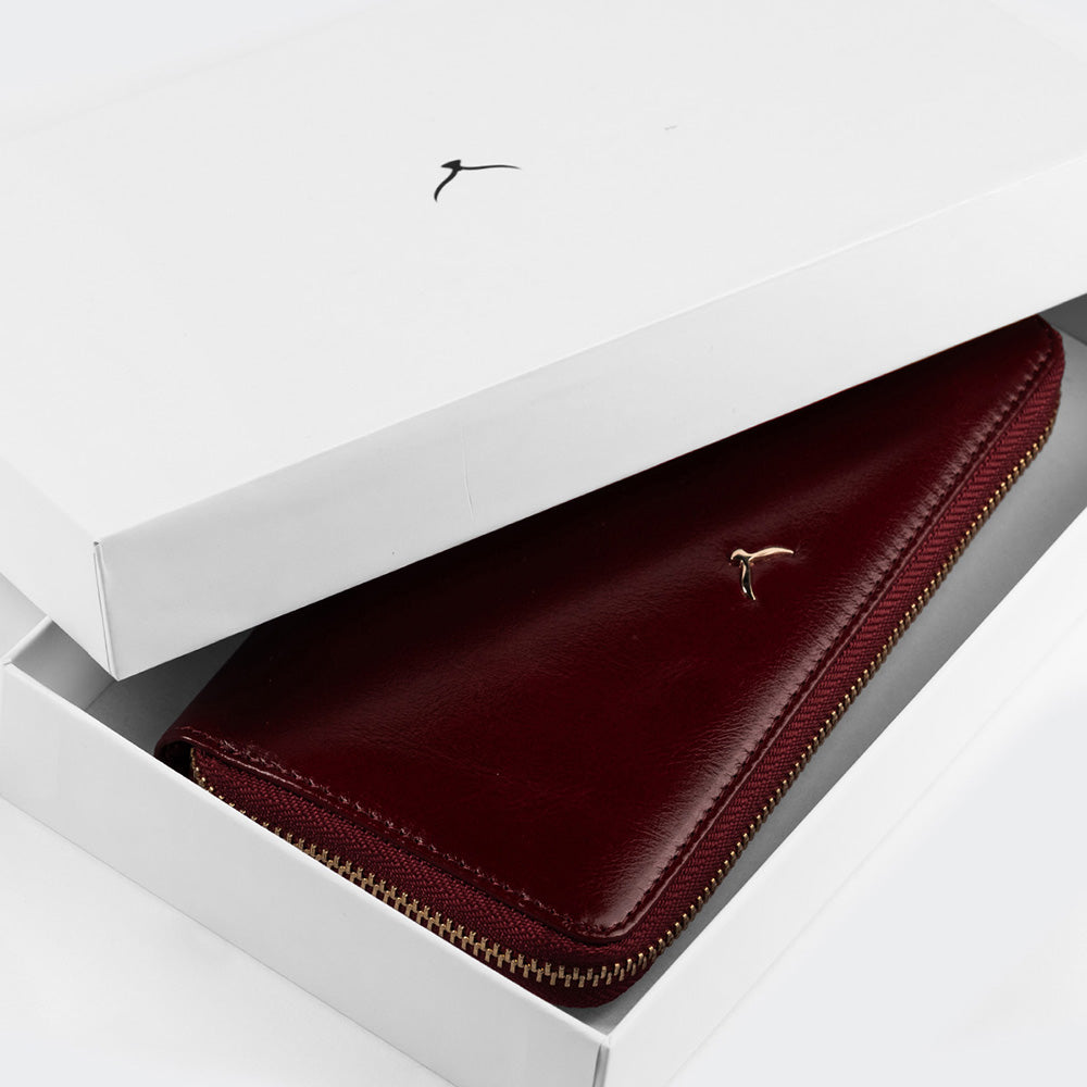 Mapi 5111 Women Large Leather Wallet With Dual Compartments