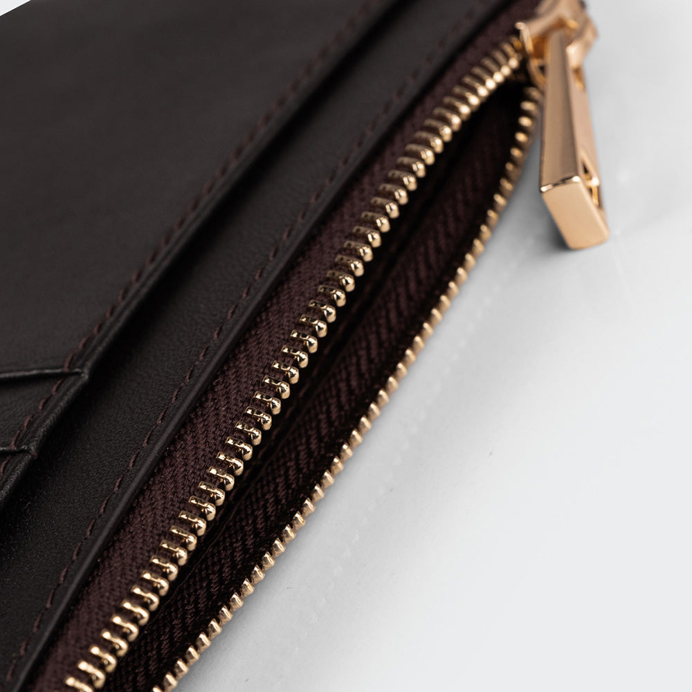 Mapi 5507 Women Leather Card Holder With Zipper