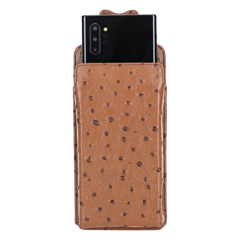 Bouletta Marlo Leather Universal Phone Case Bisque