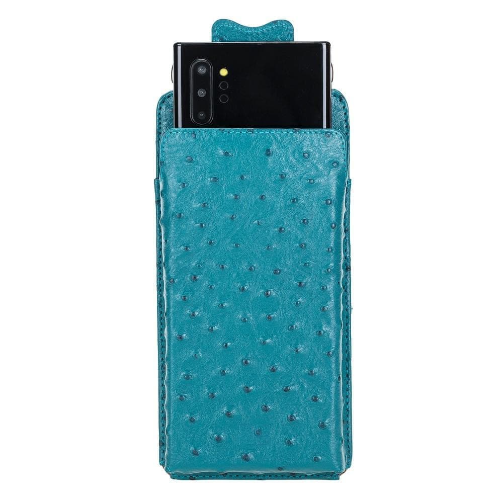 Bouletta Marlo Leather Universal Phone Case Blue