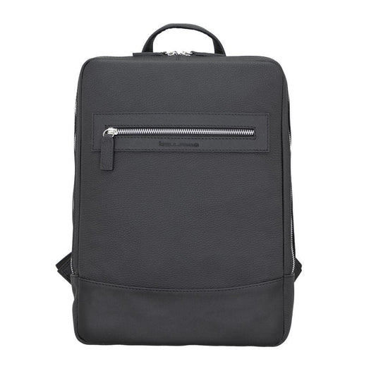 Bouletta Marlow Genuine Leather Backpack Pebble Black