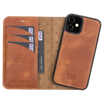 Bouletta Magic iPhone 12 Series Detachable Leather Wallet Case - MW