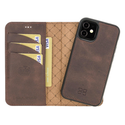 Bouletta Magic iPhone 12 Series Detachable Leather Wallet Case - MW