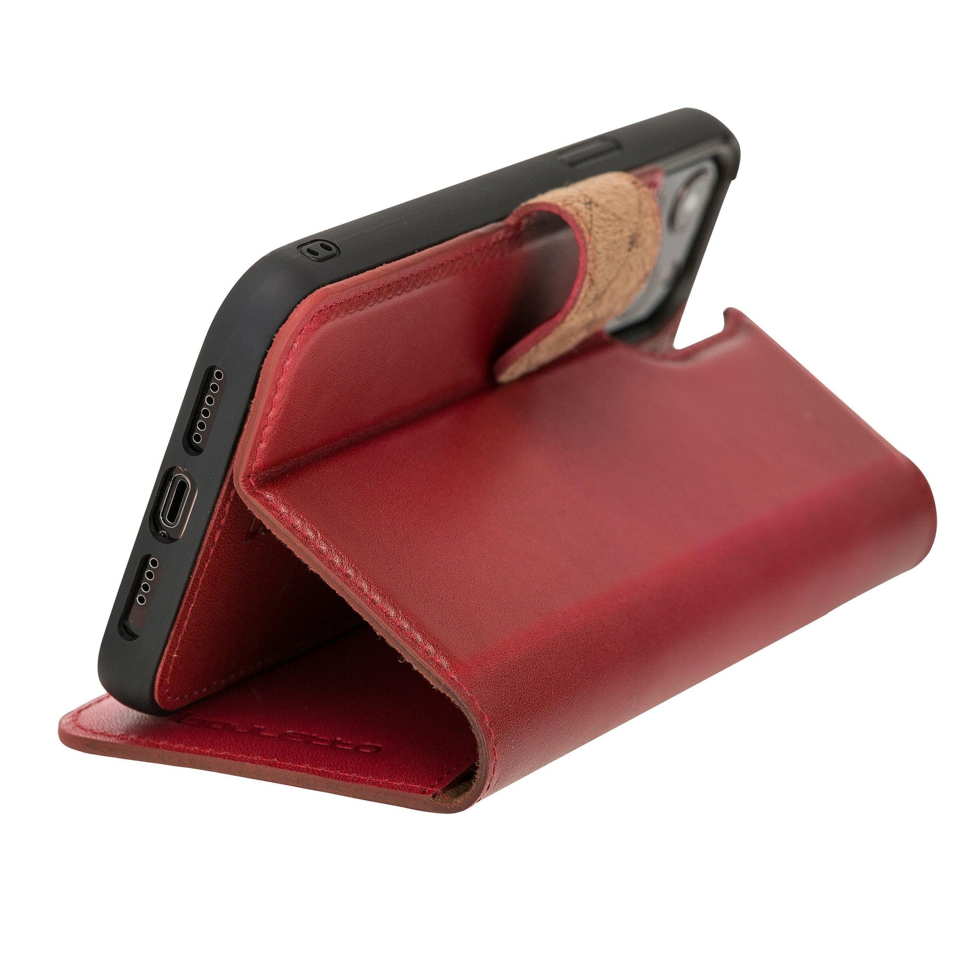 Bouletta Magic iPhone 12 Series Detachable Leather Wallet Case - MW