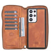 Bouletta Pouch Magic Samsung Galaxy S21 Plus Detachable Leather Wallet Case